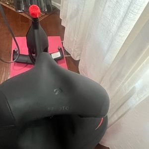 Black peloton bike seat